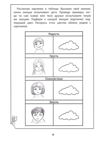 Эмоциональный интеллект. Развитие базовых эмоций: рабочая тетрадь., производитель Феникс ТД, ISBN 978-5-22244-174-9№ 3