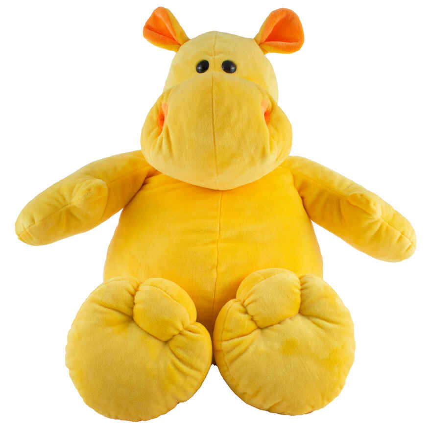 Игрушка мягконабивная Бегемотик Санни 55 см, арт. 45003, производитель KiddieArt, ISBN 465-0-18712-089-1, № 1