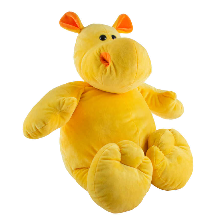 Игрушка мягконабивная Бегемотик Санни 55 см, арт. 45003, производитель KiddieArt, ISBN 465-0-18712-089-1, № 2