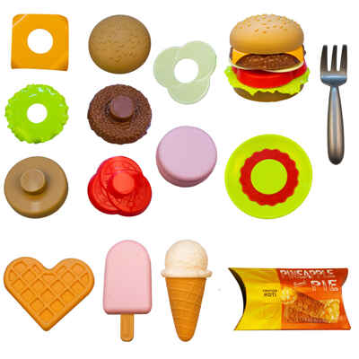 Набор продуктов Вкусняшки, арт. 2020-1B, производитель Maya Toys, ISBN 481-2-50117-265-2№ 3