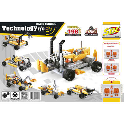 3D-Конструктор SDL Technic на радиоуправлении ШМЕЛЬ R/C, арт. 2017A-29, производитель SDL Technic (СДЛ Техник), ISBN 695-0-59011-729-6№ 1