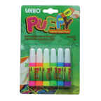 Leeho Puffy Гель объёмный 6 гр., 6 цветов, блистер, арт. FPPU-6B-6/543281, производитель СервисТорг, ISBN 880-9-02054-328-1, № 1