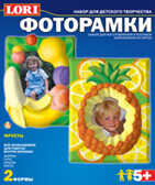 Фоторамки из гипса "Фрукты", производитель LORI (Лори), ISBN 460-7-04532-168-6, № 1