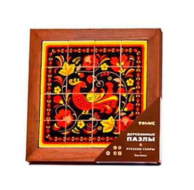 Пазлы "Хохлома", производитель Томик, ISBN 460-7-05756-222-0, № 1