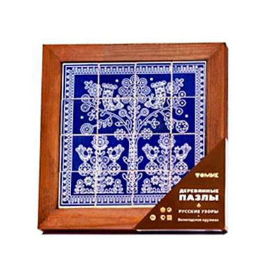 Пазлы &quot;Вологодское кружево&quot;, производитель Томик, ISBN 460-7-05756-223-7, № 1