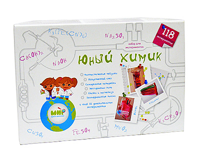 Юный химик, производитель Инновации для детей, ISBN 460-7-13872-701-2, № 1