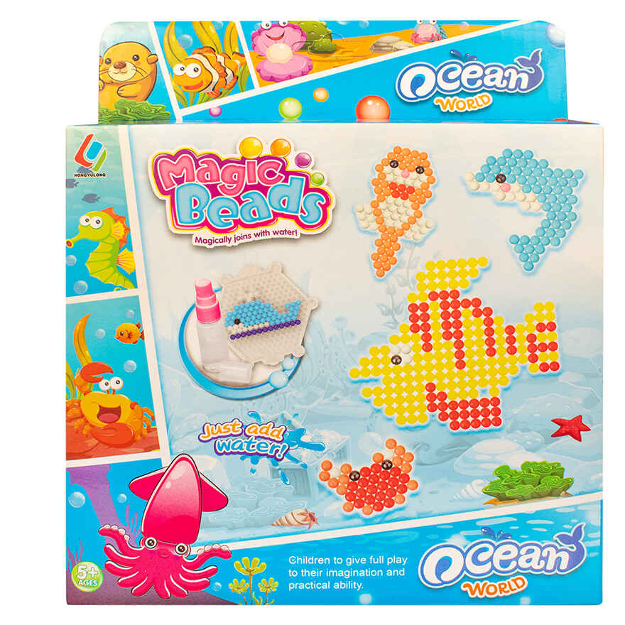 Аквамозаика Морские обитатели, арт. 8202, производитель Maya Toys, ISBN 481-2-50117-095-5, № 1