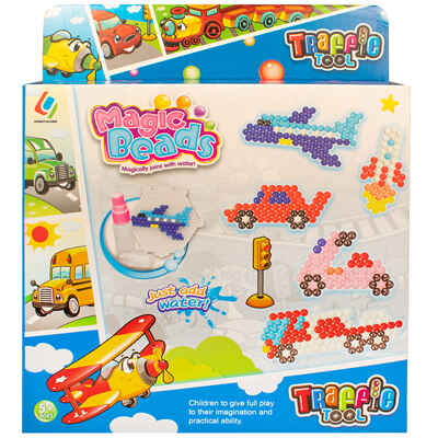 Аквамозаика Городской транспорт, арт. 8203, производитель Maya Toys, ISBN 481-2-50117-096-2№ 1