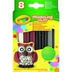 Crayola Незасыхающий пластилин Натуральный, 8 цветов, арт. 57-0314, производитель Crayola, ISBN 007-1-66230-314-3, № 1