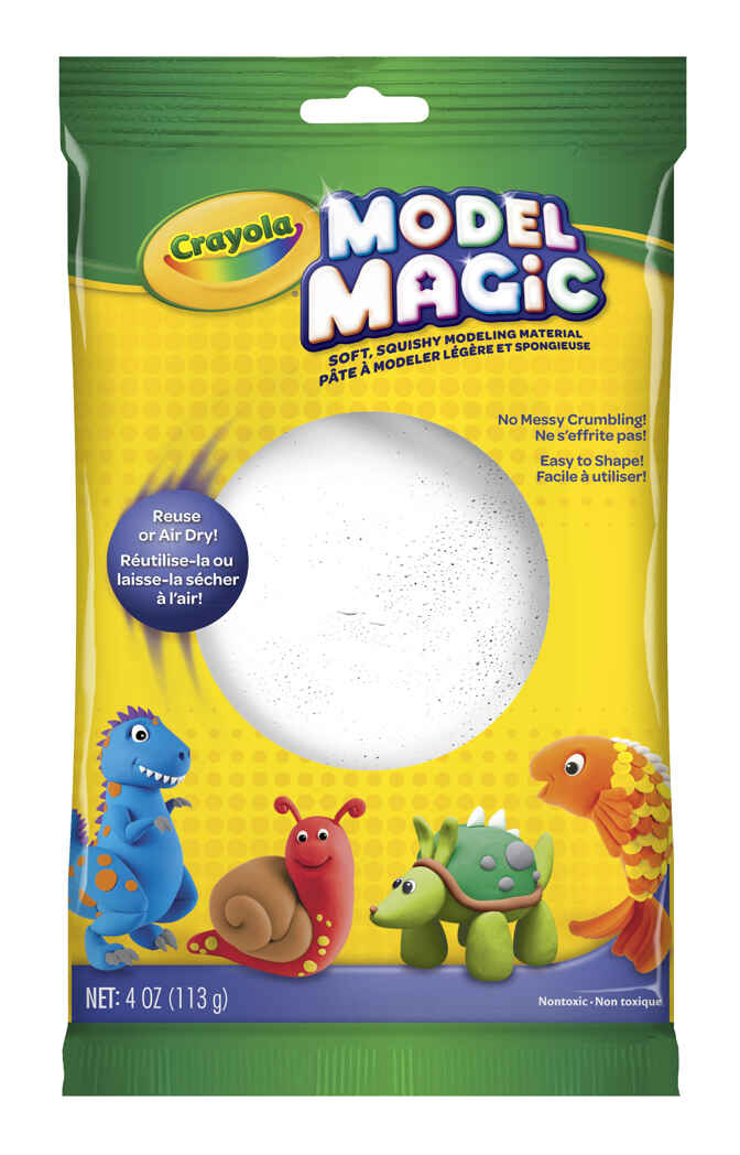 Волшебная масса для лепки - белая, арт. 57-4401, производитель Crayola, ISBN 007-1-66254-401-0, № 1