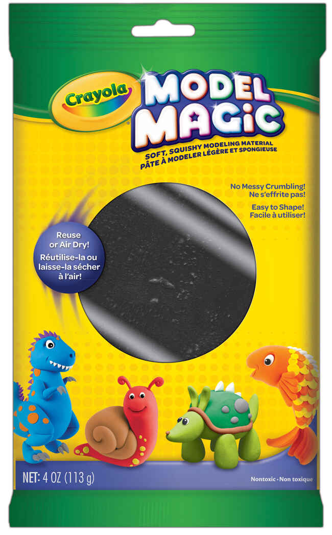 Волшебная масса для лепки - черная, арт. 57-4451, производитель Crayola, ISBN 007-1-66254-451-5, № 1
