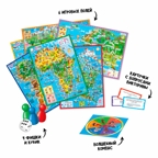 Игра-ходилка с викториной 6 в 1. Вокруг света. 42х59 см., производитель ГЕОДОМ , ISBN 460-7-17745-772-7, № 2