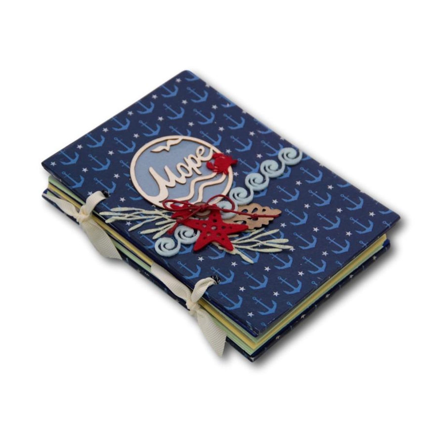 Скрапбукинг Блокнот Морской, арт. 3128, производитель SANTA LUCIA (САНТА ЛЮЧИЯ), ISBN 462-0-02090-727-9, № 2