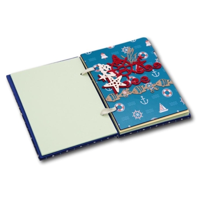 Скрапбукинг Блокнот Морской, арт. 3128, производитель SANTA LUCIA (САНТА ЛЮЧИЯ), ISBN 462-0-02090-727-9№ 3