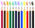 Набор цветных карандашей Creativiki 12 цв. шестигранные, деревянные, в картонной упаковке, арт КЦ12КР, производитель ФАРМ, ISBN 460-2-72309-119-6, № 3