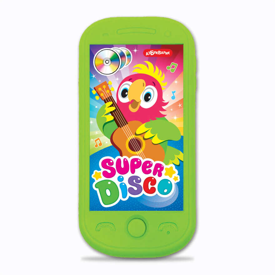 Super Disco. Мини-смартфончик, производитель Азбукварик , ISBN 468-0-01928-727-0, № 2