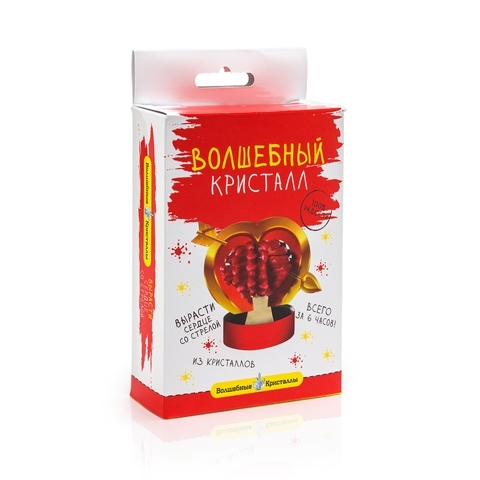 Волшебные кристаллы Сердце, арт. cd-123, производитель BUMBARAM (БУМБАРАМ), ISBN 462-7-07977-171-4, № 1