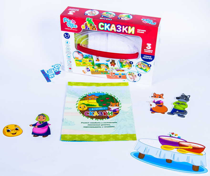 Игра настольная развивающая Сказки, арт. 117004, производитель Pic'nMix (ПикнМикс), ISBN 460-0-18117-004-0, № 5