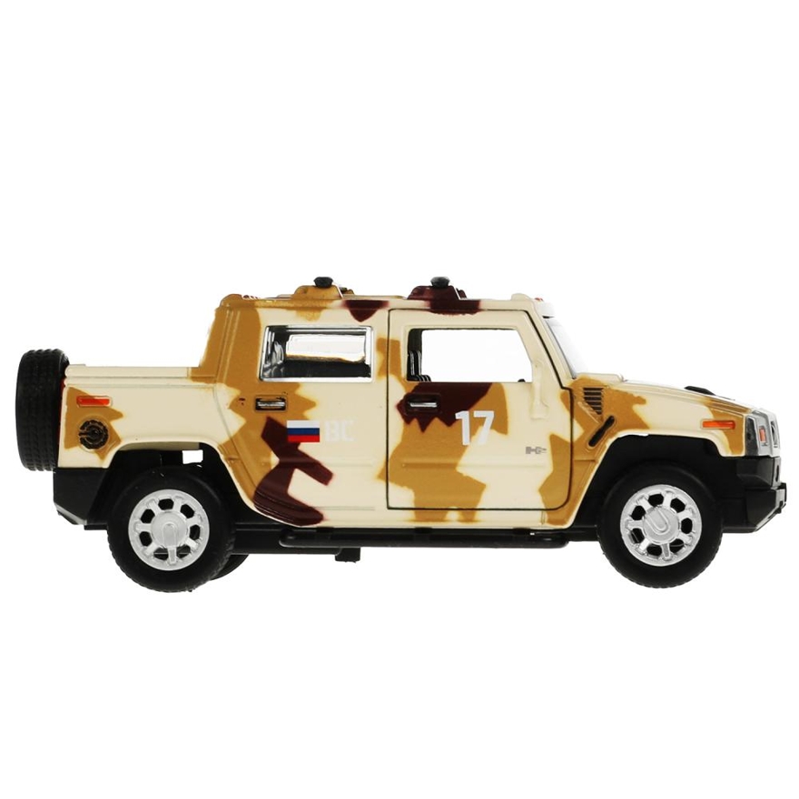 Hummer H2 пикап инерционный 12 см., арт. HUM2PICKUP-12MIL-BN, производитель Симбат, ISBN 468-0-10798-139-4, № 3