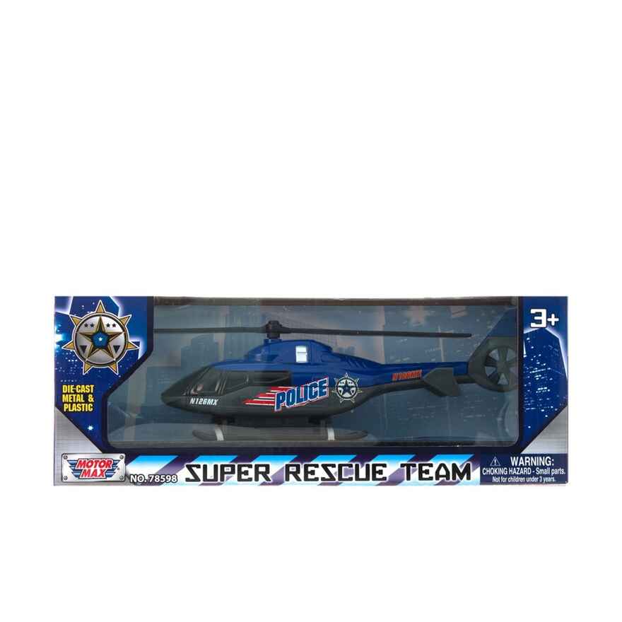 Вертолет Super Rescue Team 24 см в ассортименте, арт. 78601 (78598,78599), ISBN 66-1-73278-601-5, № 1