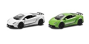 Автодрайв Машина 1:32 Lamborghini Gallardo LP570 Superleggera, глянц.,белый, арт. И-1204, производитель Рыжий кот, ISBN 466-5-29541-204-2, № 1