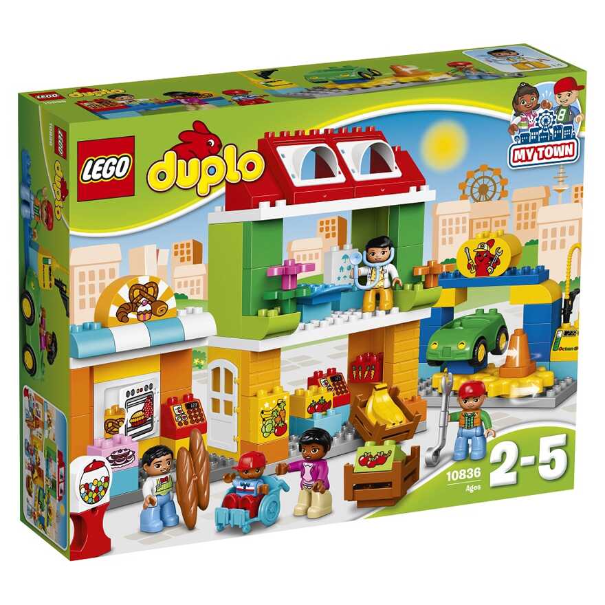 LEGO Duplo 10836 Городская площадь, производитель LEGO (ЛЕГО), ISBN 570-2-01586-561-6, № 2