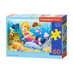 Пазлы Русалочка (CastorLand) 60 элементов, арт. В-06854, производитель Castorland (Касторленд), ISBN 590-4-43800-685-4, № 1