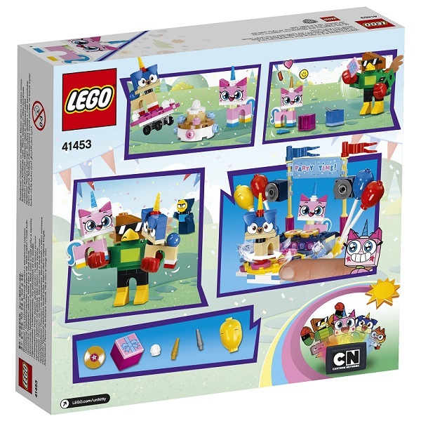 LEGO Unikitty 41453 Игрушка Юникитти Вечеринка, производитель LEGO (ЛЕГО), ISBN 570-2-01611-176-7, № 3