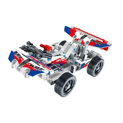 Базовый 3D-Конструктор SDL KID-CONSTRUCT Кроссовер белый, 168 деталей, арт. 2018A-2, производитель SDL Technic (СДЛ Техник), ISBN 695-0-59011-802-6№ 2