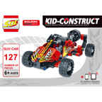 Базовый 3D-Конструктор SDL KID-CONSTRUCT Кроссовер красный, 127 дет., арт. 2018A-5, производитель SDL Technic (СДЛ Техник), ISBN 695-0-59011-805-7, № 1