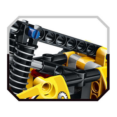 Базовый 3D-Конструктор SDL KID-CONSTRUCT Погрузчик, 159 дет., арт. 2018A-7, производитель SDL Technic (СДЛ Техник), ISBN 695-0-59011-807-1№ 3
