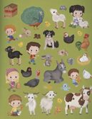 Книжка с наклейками формат А4.Прогулка на ферму. 70 наклеек. \ Барсотти Э., производитель Айрис-пресс , ISBN 978-5-81128-758-1, № 4