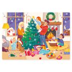 Пазл "Наряжаем елку" 60 элементов, производитель Я РАСТУ ТОЙЗ, ISBN 466-0-26086-268-6, № 2