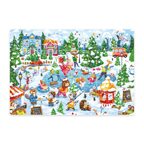 Пазл Виммельбух "Каток" 80 элементов, производитель Я РАСТУ ТОЙЗ, ISBN 466-0-26086-088-0, № 2