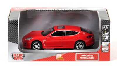Технопарк Инерционная машина Porsche Panamera (свет, звук), арт. 560002-OT, производитель Симбат, ISBN 469-0-59001-506-3№ 2