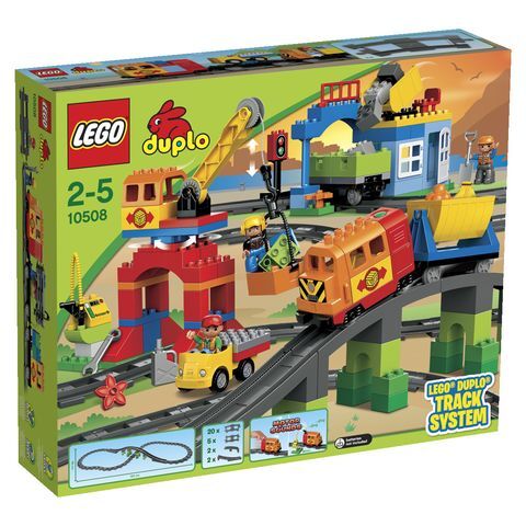 LEGO Duplo 10508 Большой поезд, производитель LEGO (ЛЕГО), ISBN 570-2-01515-358-4, № 1