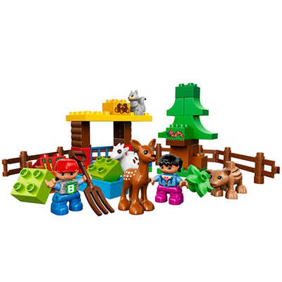 LEGO Duplo 10582 Лесные животные, производитель LEGO (ЛЕГО), ISBN 570-2-01535-518-6№ 2