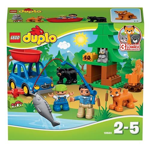 LEGO Duplo 10583 Рыбалка в лесу, производитель LEGO (ЛЕГО), ISBN 570-2-01535-519-3, № 1