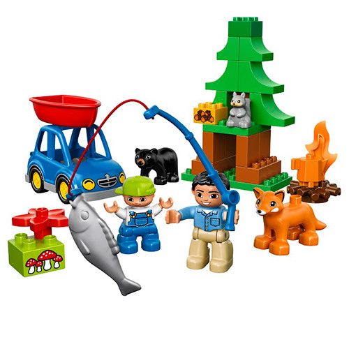 LEGO Duplo 10583 Рыбалка в лесу, производитель LEGO (ЛЕГО), ISBN 570-2-01535-519-3, № 2
