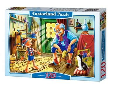 Пазлы Буратино (Castorland) 120 элементов, арт.В-12404, производитель Castorland (Касторленд), ISBN 590-4-43801-240-4№ 1