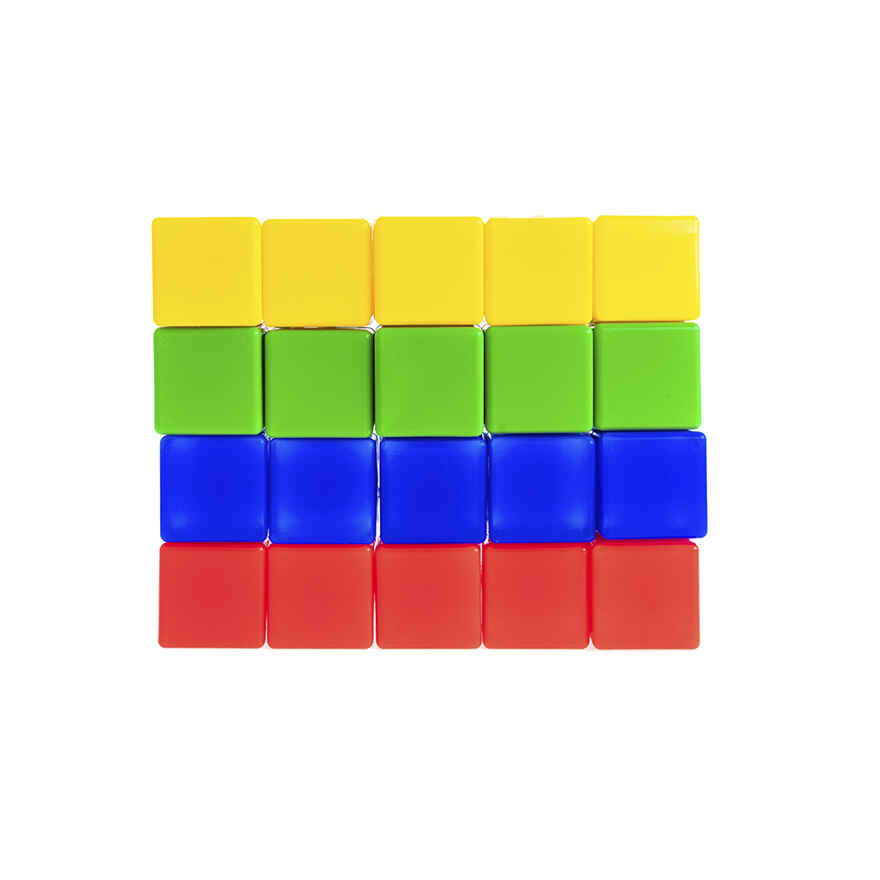 Набор мини-кубиков, 20 шт, арт. 14047, производитель Пластмастер, ISBN 462-0-02877-265-7, № 3