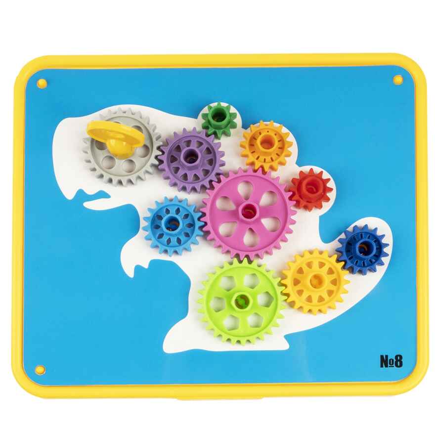 Игра настольная логическая Шестеренки. Волшебство механики, арт. ВВ5083/1, производитель Bondibon (Бондибон), ISBN 489-5-13605-411-1, № 8