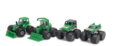 79988 Сельхозтехника в асс. 8см., производитель Mighty Wheels, ISBN 4-4-27879-988-4, № 1