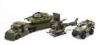 78658R Набор большой Военная техника 4ед., производитель Mighty Wheels, ISBN 4-4-27878-658-7, № 1
