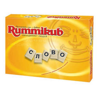 Rummikub с буквами, арт. 2604, производитель KodKod, ISBN 729-0-01198-627-8№ 1
