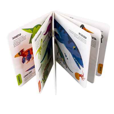 Мини-игры развивающие Ожившие динозавры с подвижными элементами, арт. ВВ5965, производитель Bondibon (Бондибон), ISBN 489-5-13606-527-8№ 6