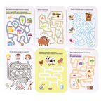 Мини-игры с карточками и маркером Лабиринты многоразовые, арт. ВВ5967, производитель Bondibon (Бондибон), ISBN 489-5-13606-536-0, № 6