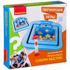 Обучающая настольная игра СОБЕРИ БЫСТРЕЕ , арт. ВВ2424, производитель Bondibon (Бондибон), ISBN 489-5-13602-357-5, № 1