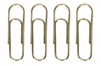 Скрепки 28 мм 100 шт., классические, никелированные, арт. PCN28-100, производитель ФАРМ, ISBN 460-2-72300-167-6№ 2