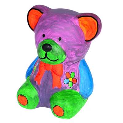 Набор для творчества Копилка-подарок Мишка , арт. ВВ0981, производитель Bondibon (Бондибон), ISBN 489-5-13600-879-4№ 6